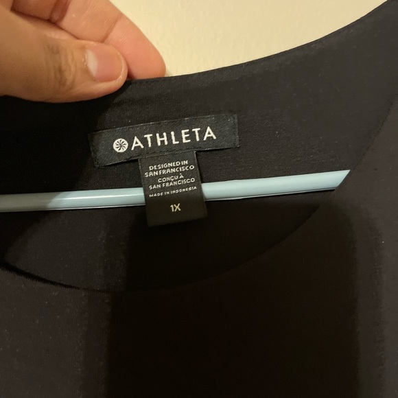 Athleta Santorini Thera Dress in Black Size 1X - Picture 4 of 6